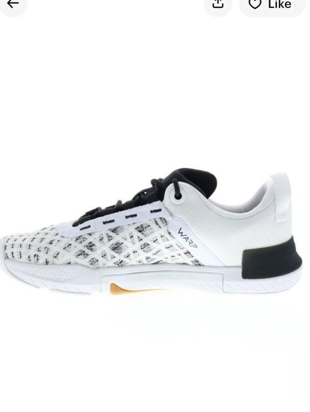 Under Armour Mens TriBase Reign 5 White Shoes (NWT) Size 8